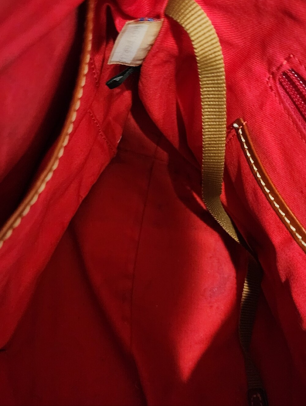 Dooney & Bourke Tan Leather Tote Bag - Picture 5 of 7